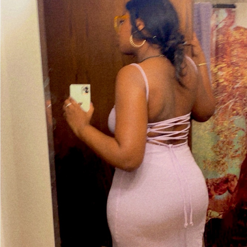 I’m Just A Girl Crochet Lounge Dress
